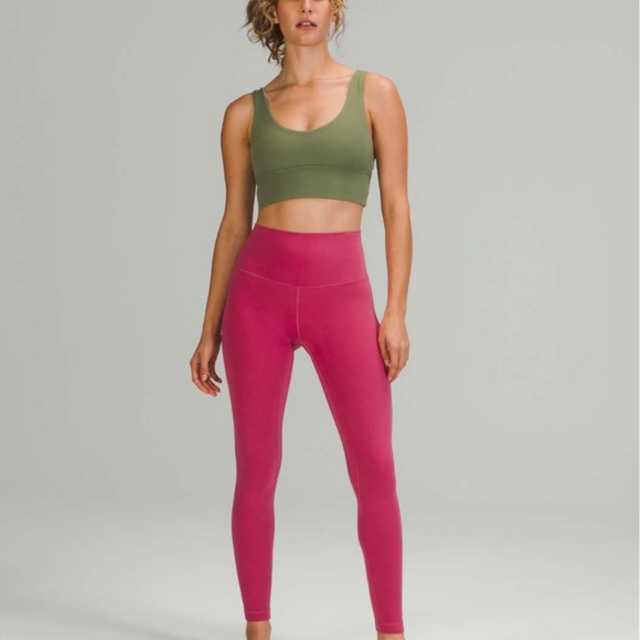 Lululemon Align High-Rise Pant 28" Size 2 in Pink Lychee - Picture 3 of 6